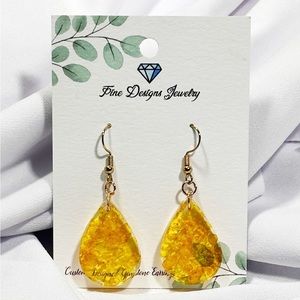 HP🎉💛18K Gold Citrine Earrings💛